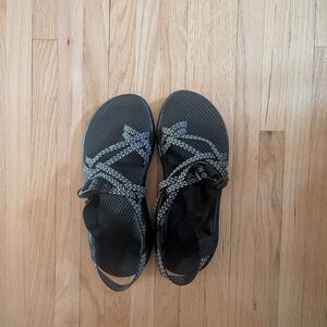 Chaco ZX2 Classic Boost Black Gray White Outdoor Sandals